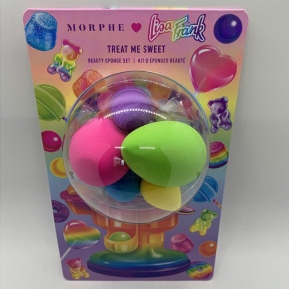 Lisa Frank x Morphe Makeup Sponge Set of 5 - Picture 3 of 4